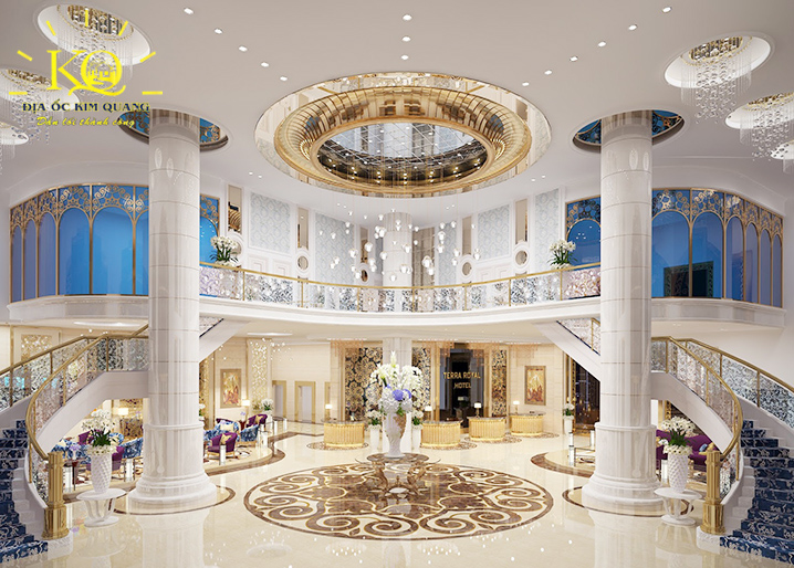 Sảnh tầng trệt Terra Royal