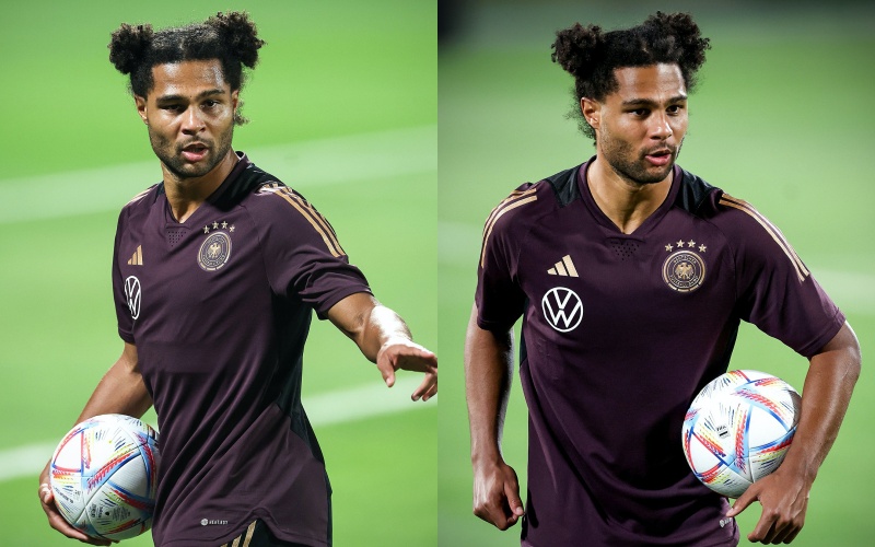 Serge Gnabry bringing a new hairdo to the World Cup - Bóng Đá