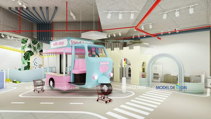 Thiết kế kids cafe hiện đại 9
