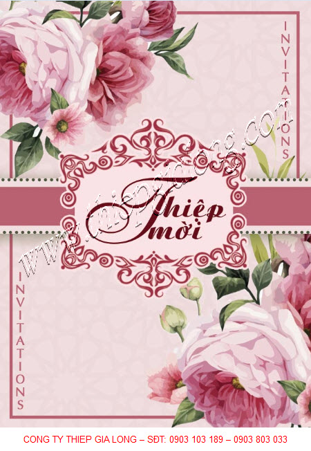 thiệp mời sinh nhật 