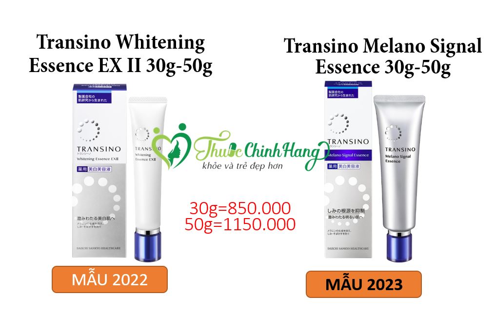 kem nám da TRansino melano signal essence mẫu mới 2023