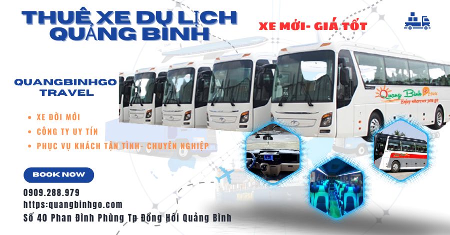 Thuê Xe Du Lịch Tại Quảng Bình - Bảng Giá |SIÊU RẺ 2026|